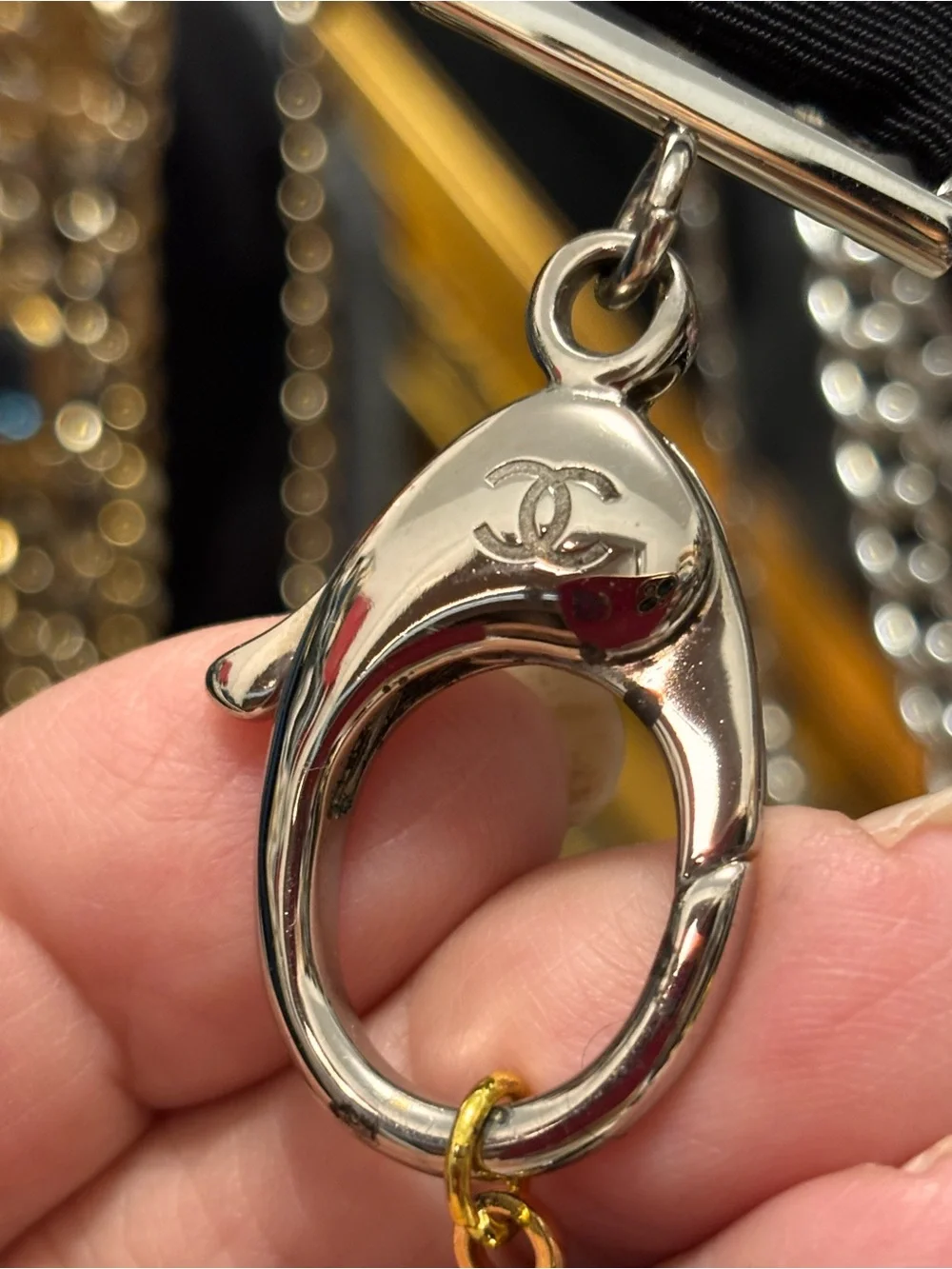 Vintage CHANEL Ribbon Lanyard